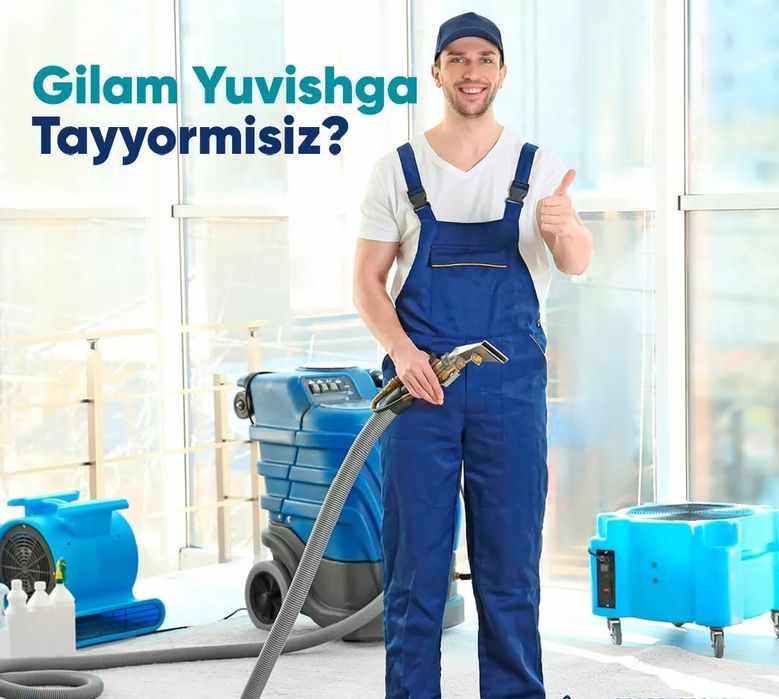 Yumshoq mebel va gilam yuvish xizmati