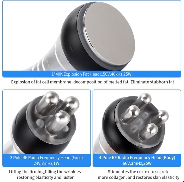 Aparat de remodelare corporala, 6 in 1.