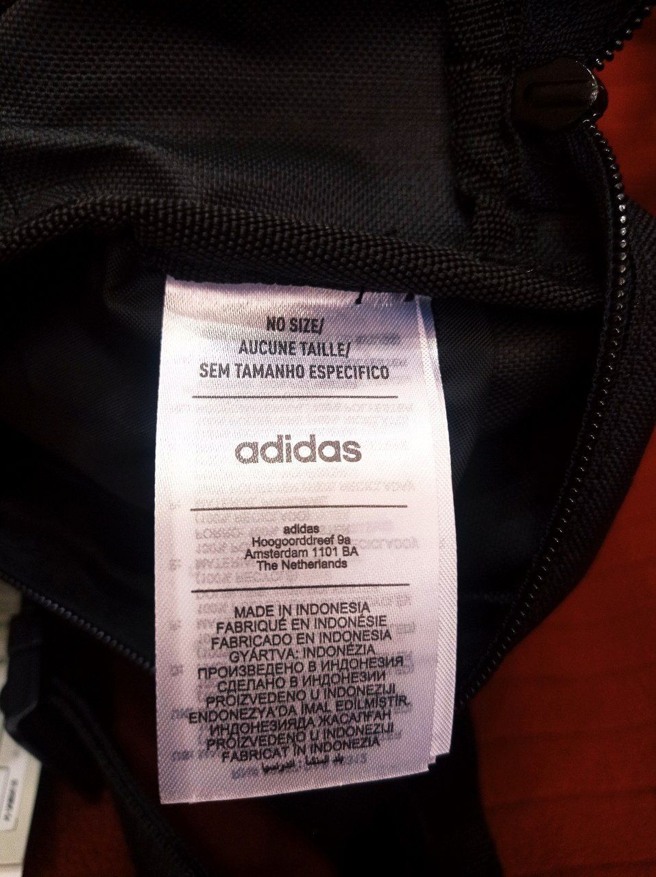 Унисекс-сумка от Adidas LINEAR BUM BAG. (Оригинал) Made in Indonesia