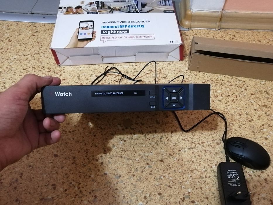 Видео регистратор.  На камеру