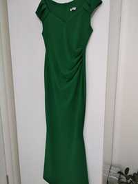 продам платье почти новое  цвет зеленый очень красивый