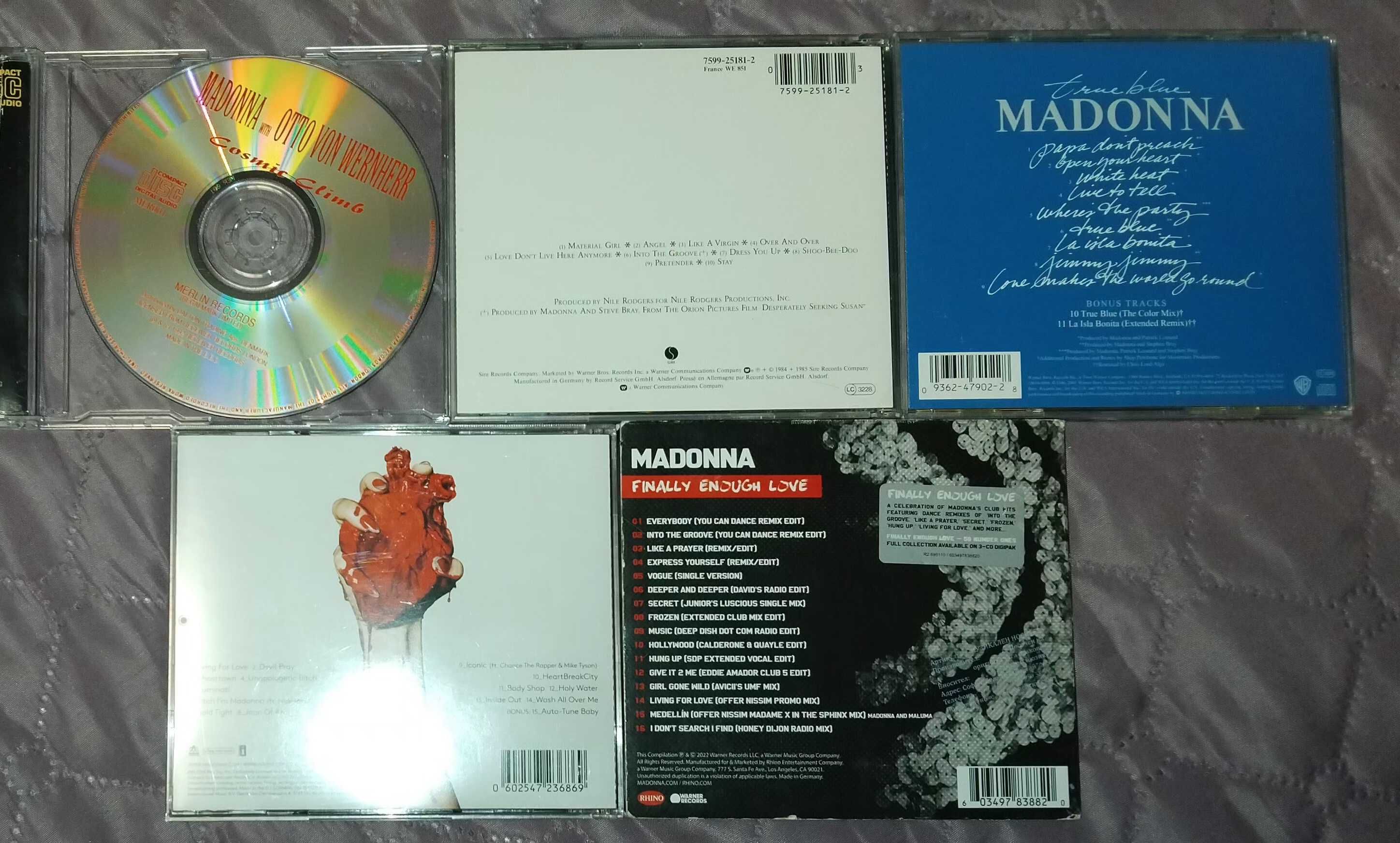 Madonna - оригинални CD дискове