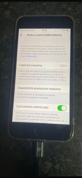 Iphone 8 spate fisurat