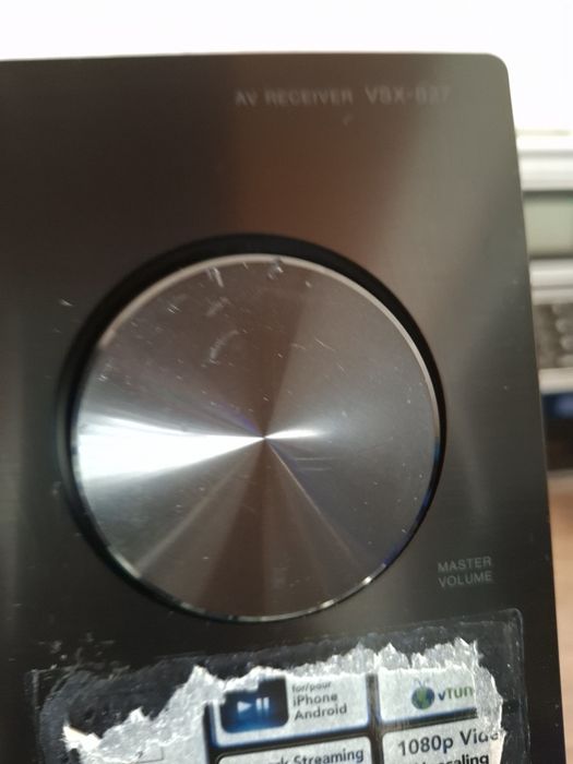 Ресийвър Pioneer VSX 827 и колонки.