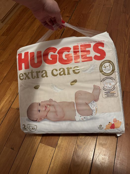 Huggies nr 2, 82 bucati