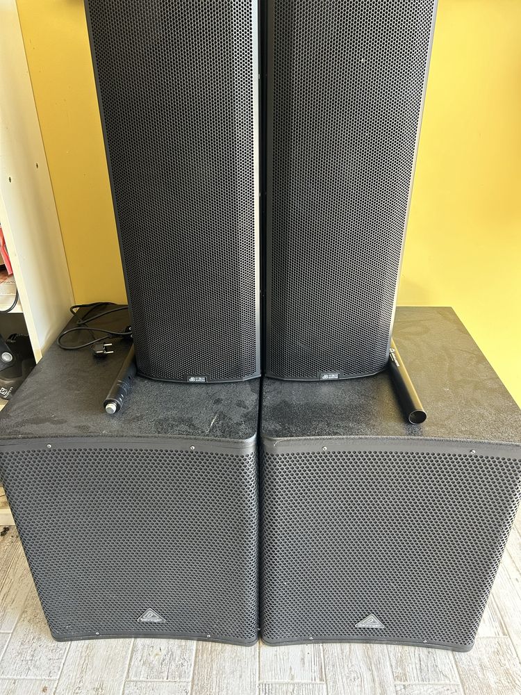 Sistem Boxe profesionale Active DB Ingenia IG3T + Sub Behringer18”