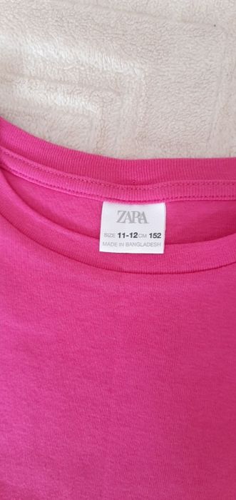 Tricou ZARA,cu maneca lunga pentru fete/11-12ani