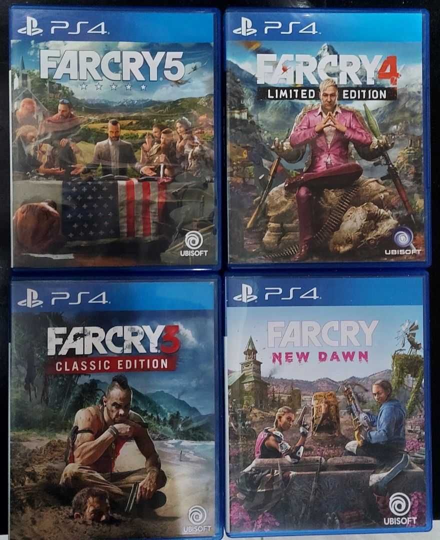 PS4 Far Cry 4 5 6 Primal New down Collection PlayStation