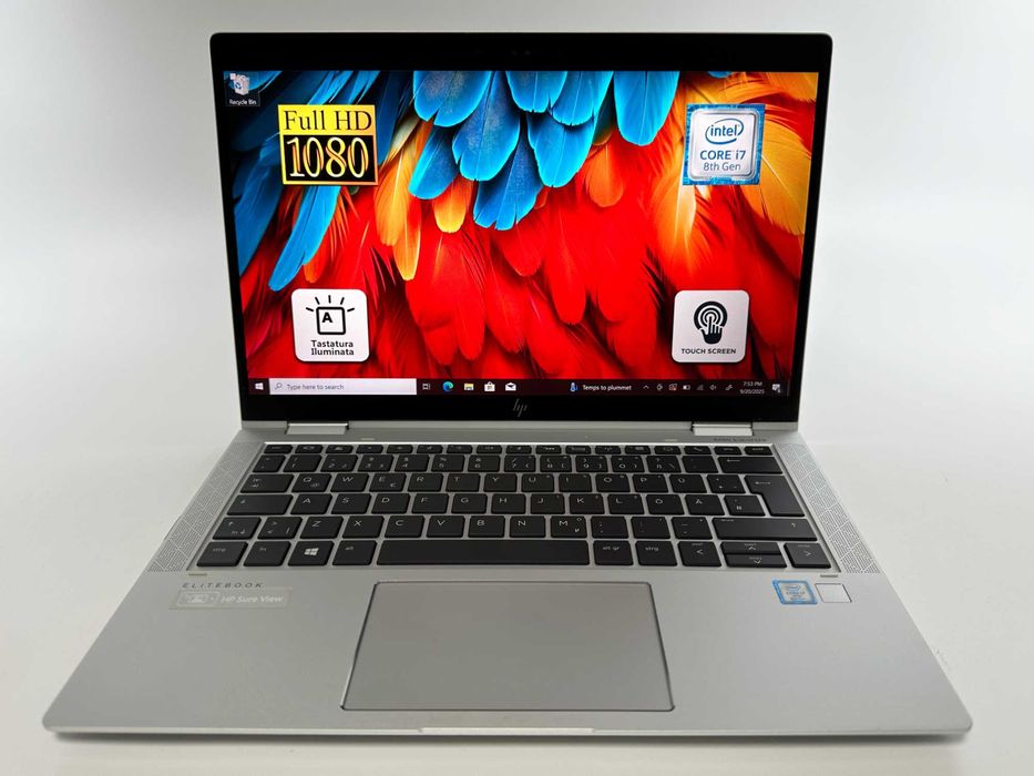 Laptop HP Intel i7 16 gb ram 13.3 inch Touch TabletMode Garantie 1 an