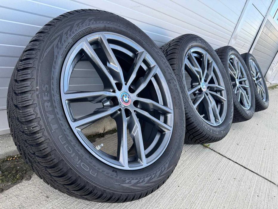 Jante 19 BMW M Style 698 X3 G01 X4 G02 Nokian Iarna 245 50 19 8mm 2021