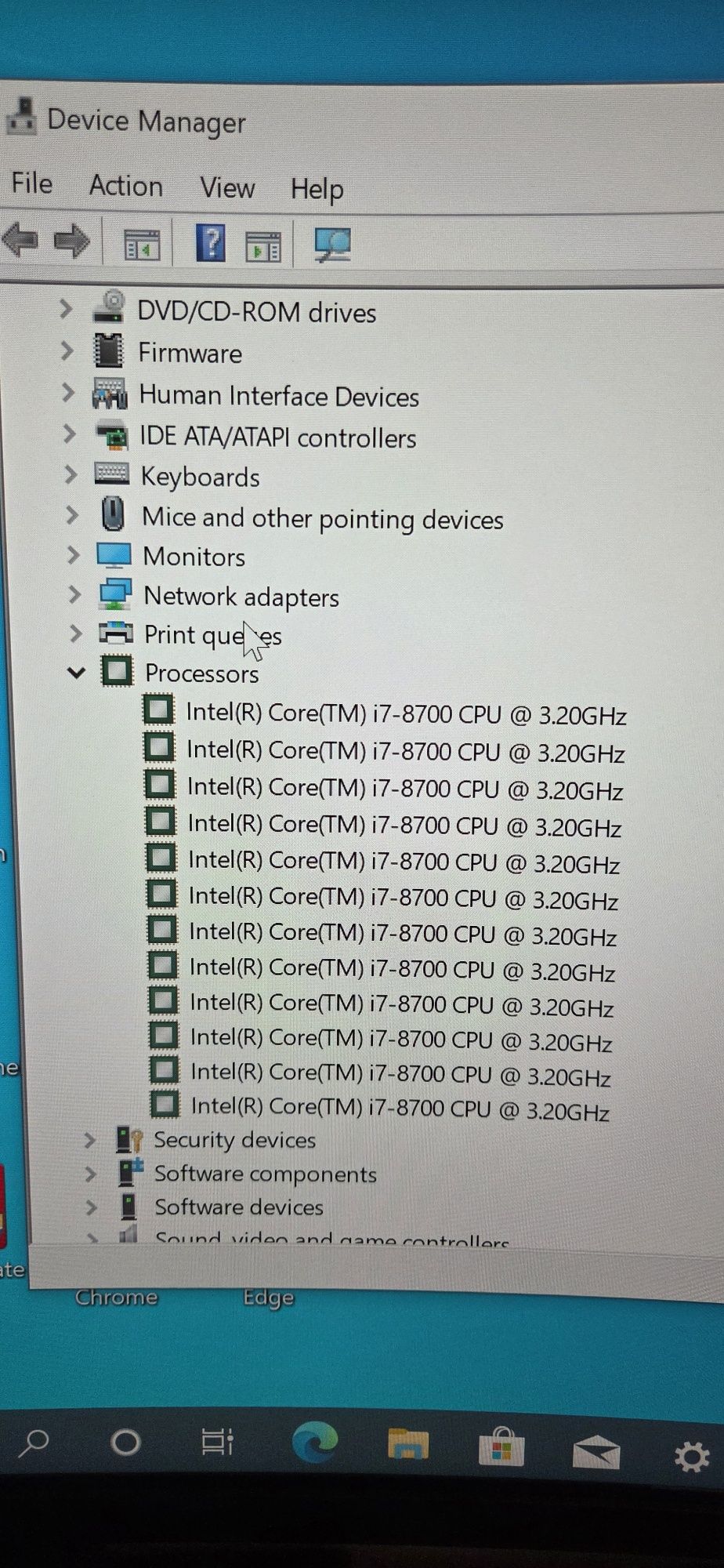 Vand desktop PC Fujitsu Esprimo