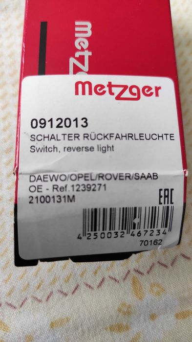 Senzor Mansalier opel astra h sau g nou in cutie