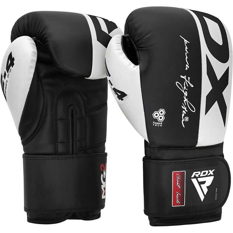Боксови Ръкавици RDX Boxing Sparring Gloves White, Ръкавици за Бокс