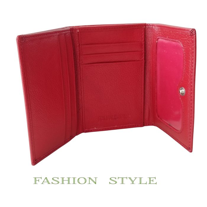 Дамски портфейл от естествена кожа