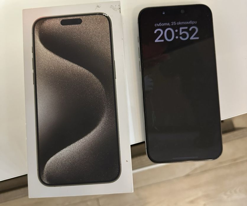 Iphone 15 pro max -Titanium -256 GB
