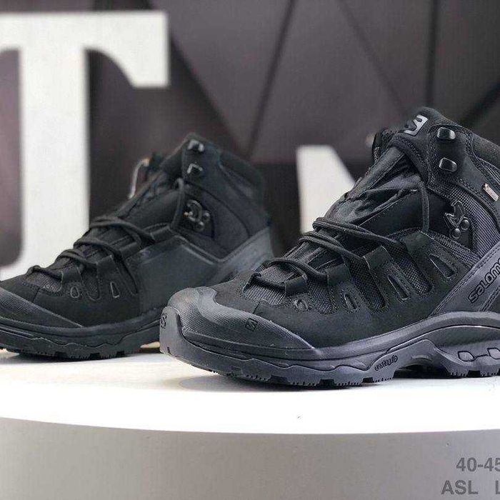 Зимние мужские теплые ботинки salomon type