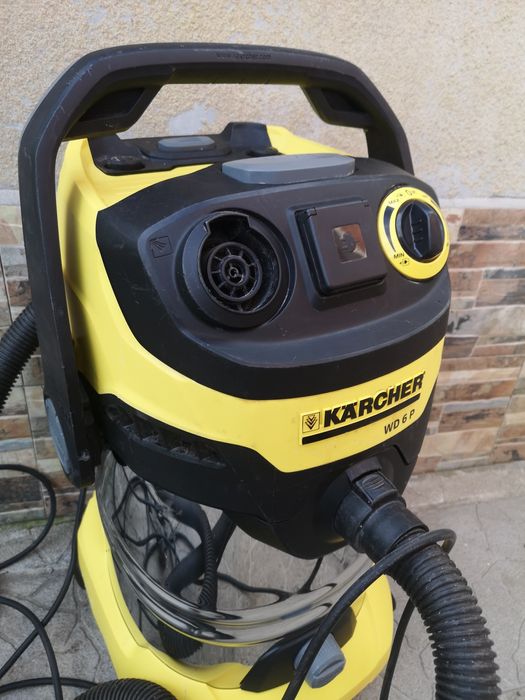 Прахосмукачка Karcher WD6 Контакт Тупалка Сухопътните