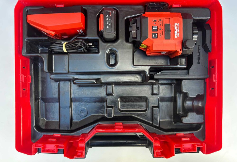 Hilti PM 30-MG - Лазер с 3 зелени линии 360° перфектен!