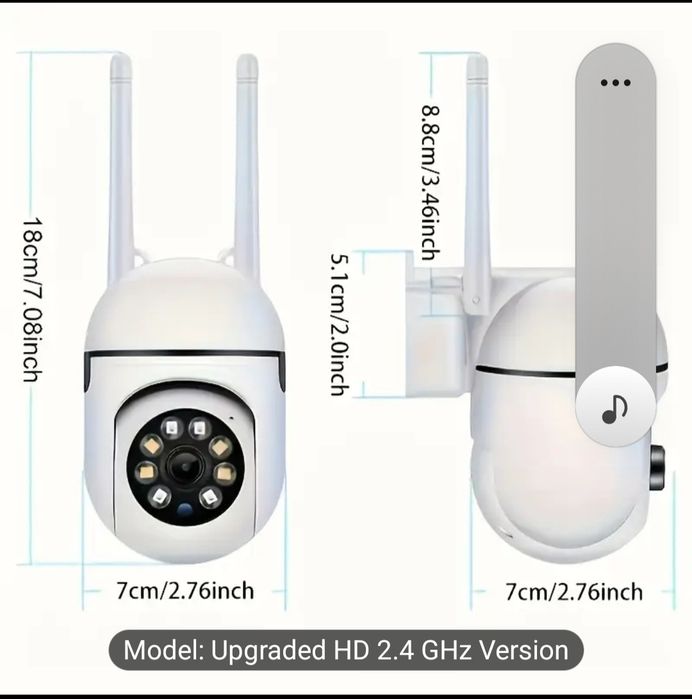 Set de 4 camere smart HD wireless