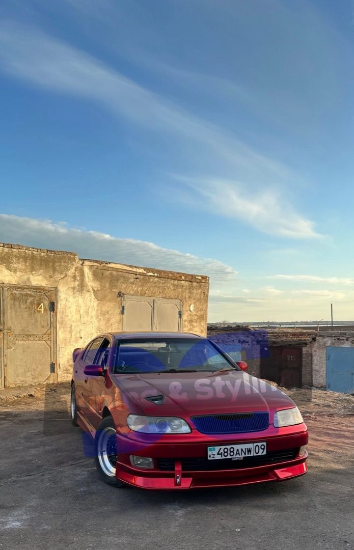 Губа переднего бампера Пороги Спойлер Toyota Arista 147