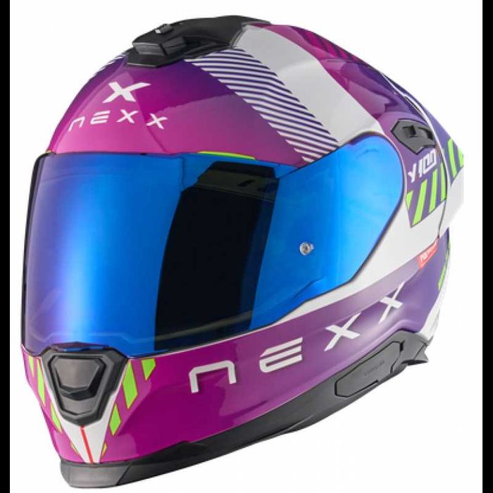 Каска NEXX Y100R Fade Purple WHITE Размери: XS,S,L