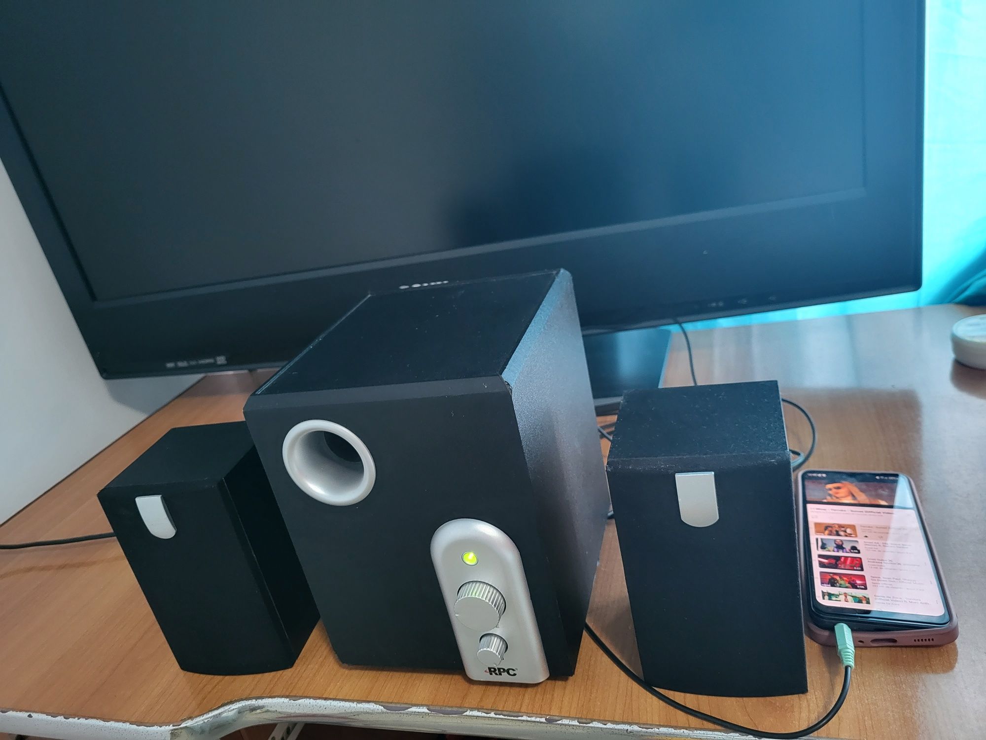 Sistem audio subwoofer sateliți rpc-803c