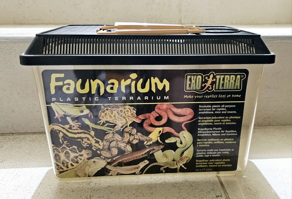 НОВА! Транспортна клетка за влечуги или гризачи