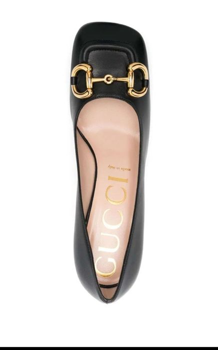 GUCCI 75 mm Horsebit Embellished Pump – размер 38