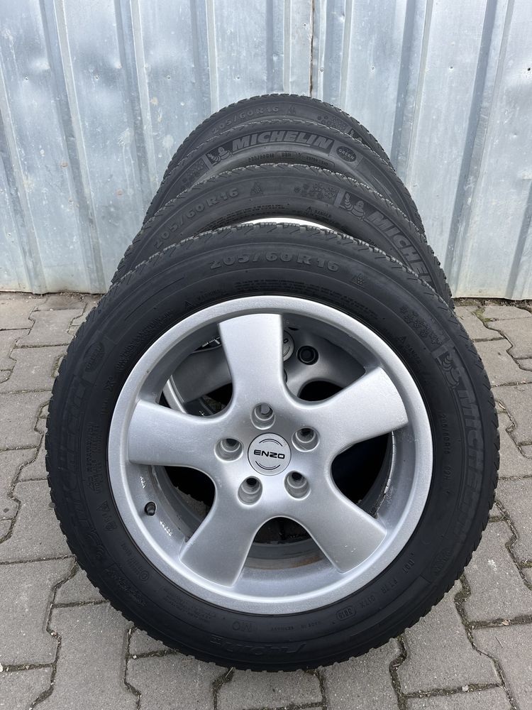 Jante aliaj 5x114.3mm, 205/60 R16 Mazda, Toyota, Hyundai, Kia, Renault