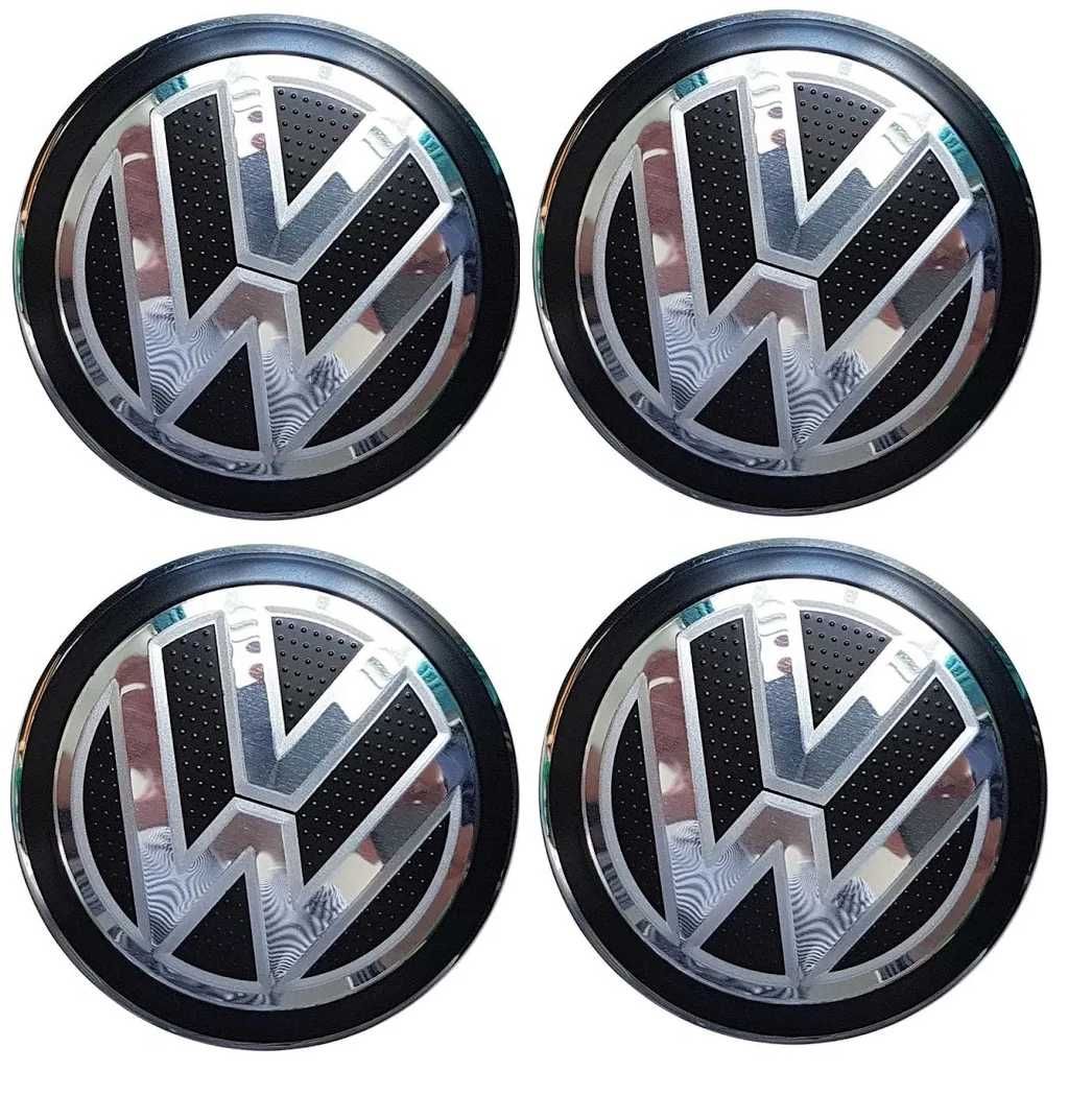 Set 4 Capace VW 66mm doar pentru jante originale VW 5G0601171