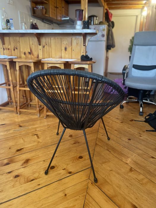 2 стола Акапулко - Черен | JYSK