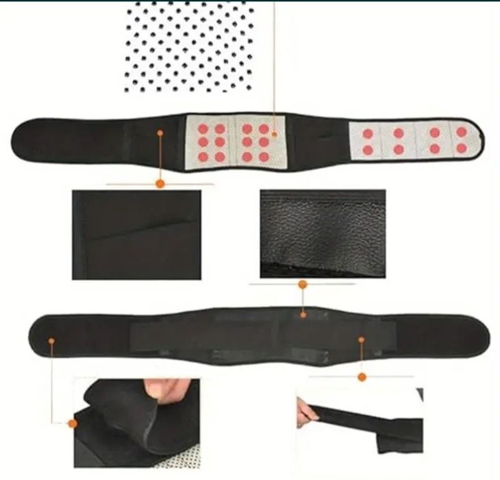 Centura Mijloc , Brâu cu magneți reglabil Unisex