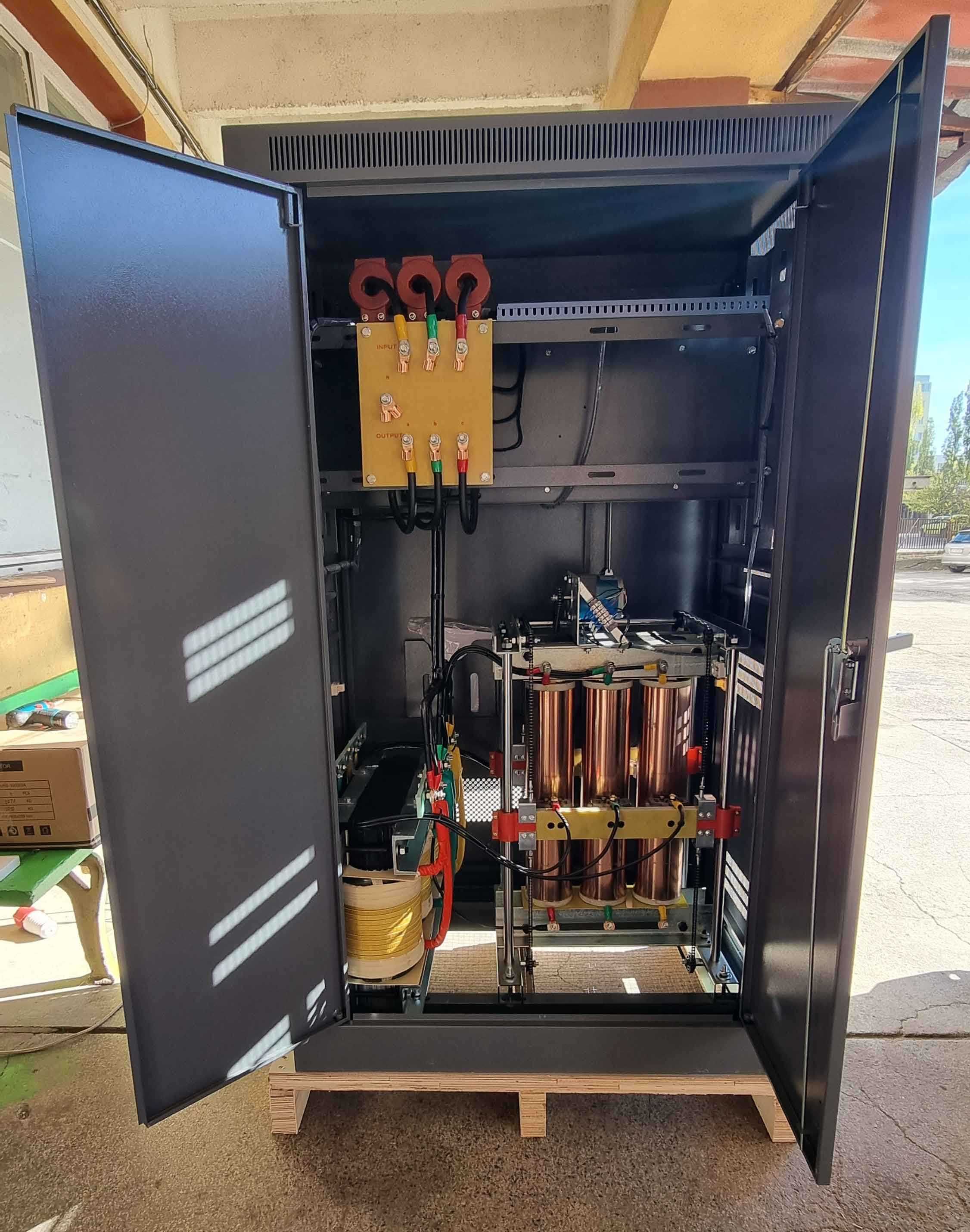 150 KVA Автоматични Стабилизаторни Станции на ТРИФАЗНО напрежение