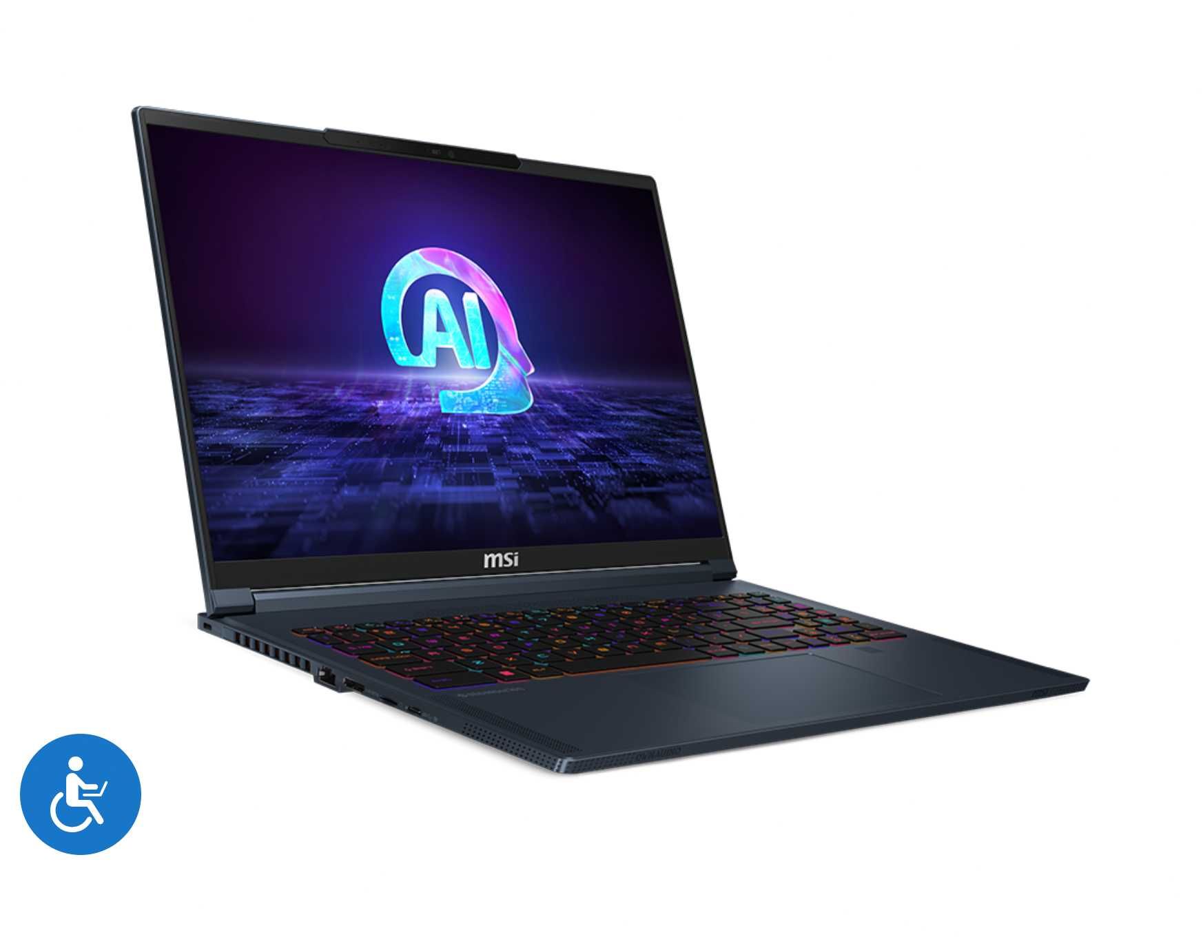 новый MSI Stealth 16" UHD+ Ultra 9 64Gb 1Tb 4080