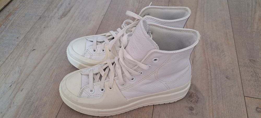 Converse All star  кожени високи номер 40
