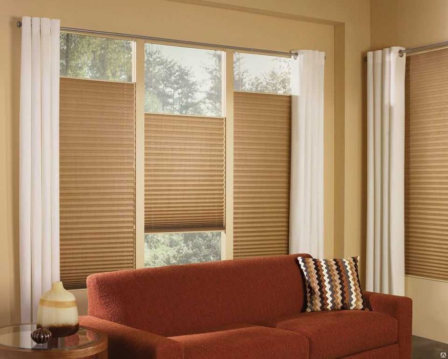 Современные шторы плиссе и римские — изготовление за 1 день