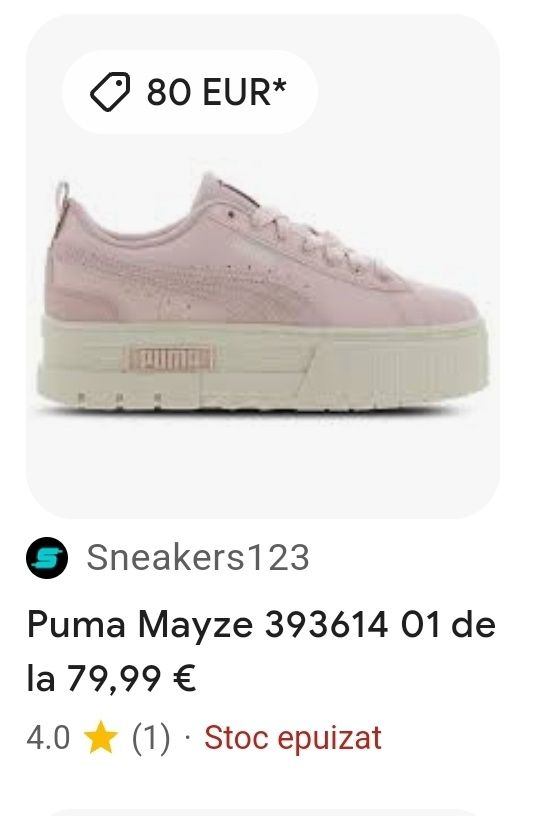 Adidasi Puma originali copii.nr 33.