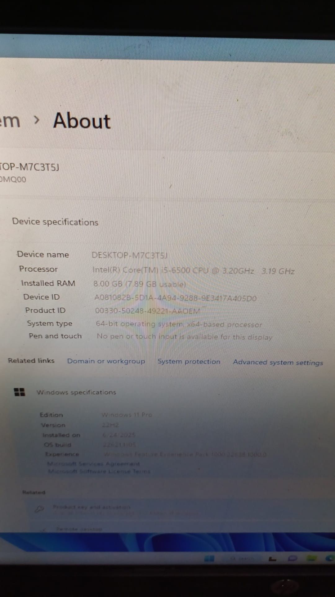 Lenovo Mini PC -I5 

Calculator Lenovo M800 SFF, Intel Core i5 6500