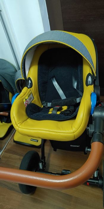 Carut Kraussman 3in 1, landou scoica si parte sport galben