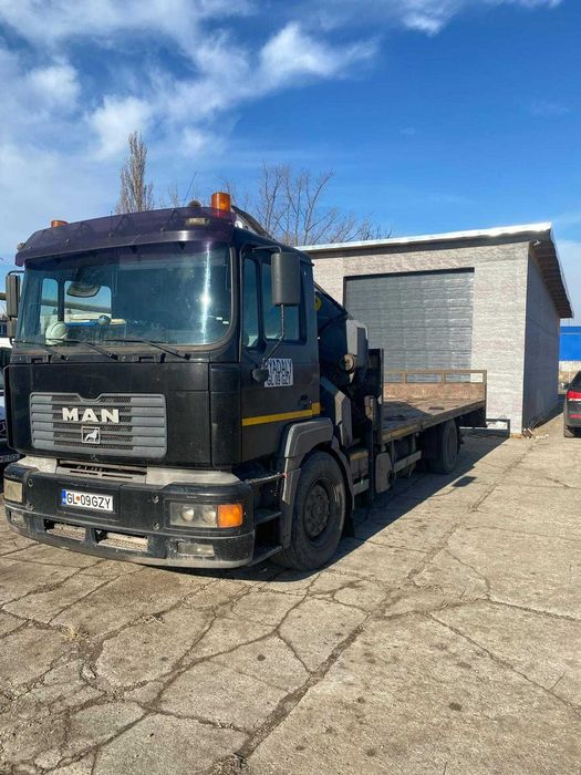 Camion MAN 19.364 FL/2000 cu macara EFFER 335