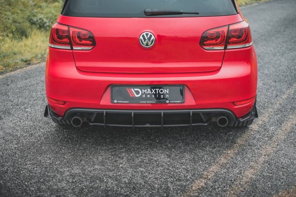 Prelungiri Laterale Bara Spate compatibile cu VW Golf 6 GTI Maxton Design