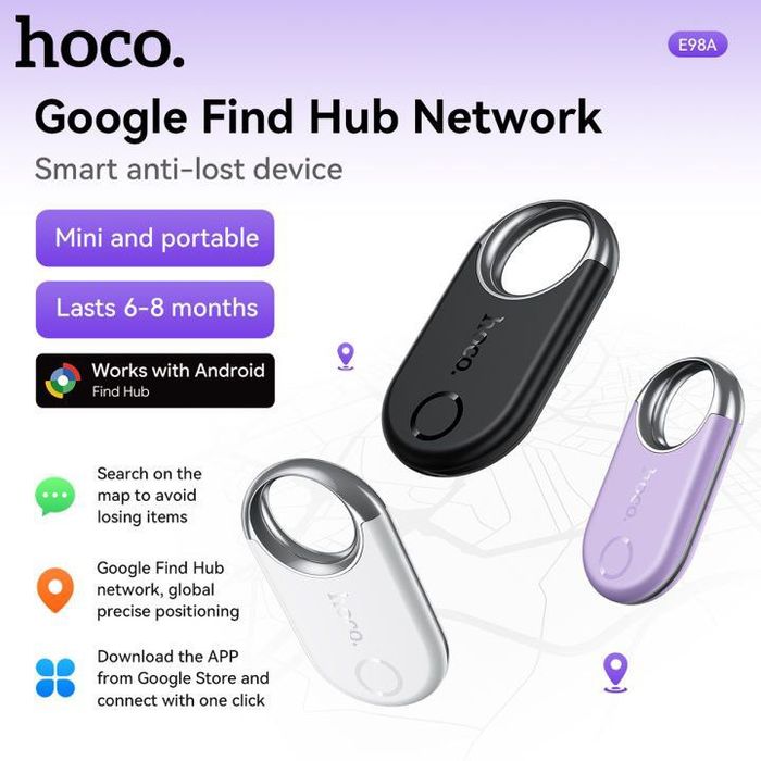 GPS Tracker Android, Hoco Smart GPS Locotor, ГПС Навигатор для Андроид