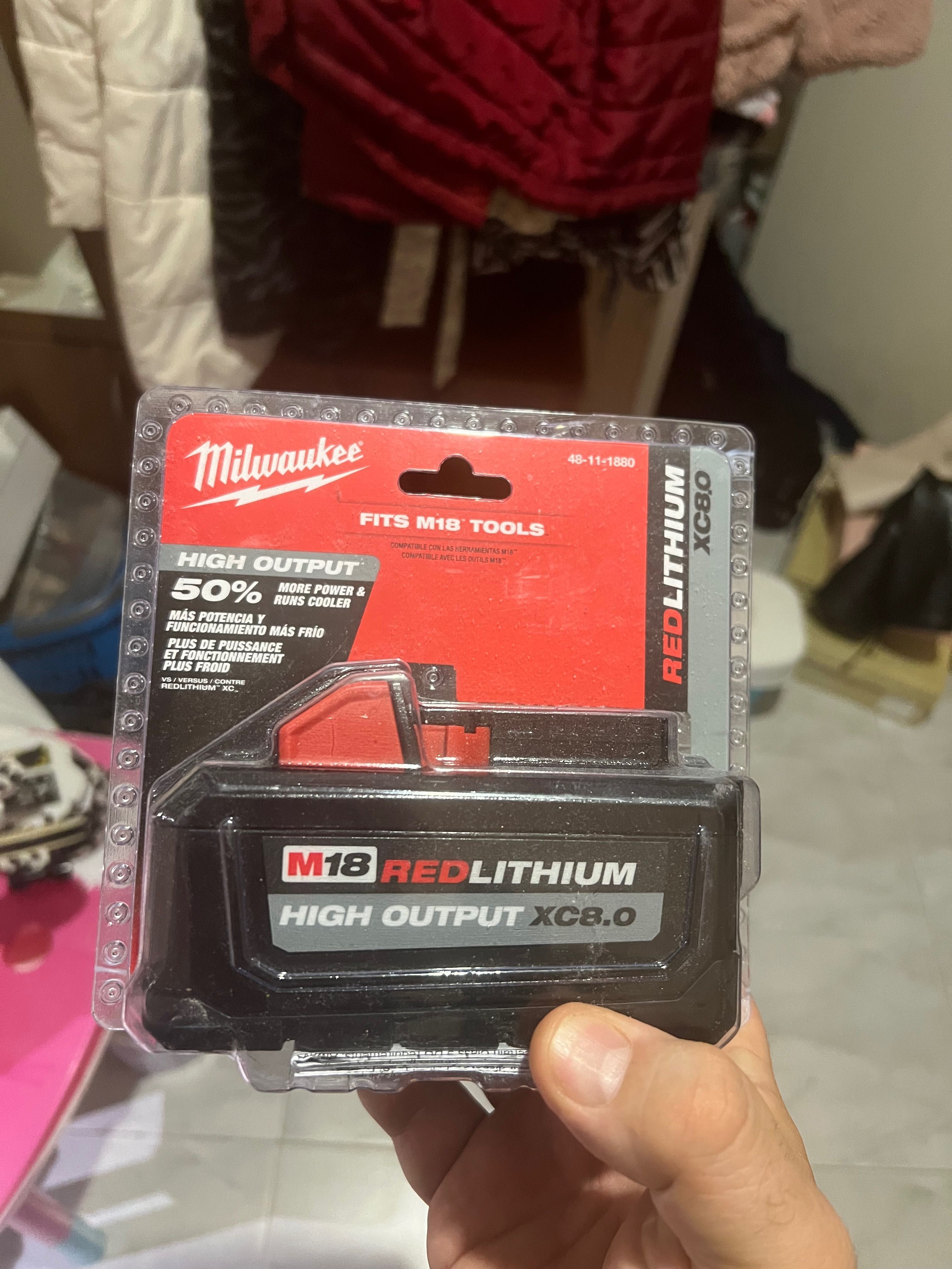 Акумулаторна батерия Milwaukee, M18H 8-12ah