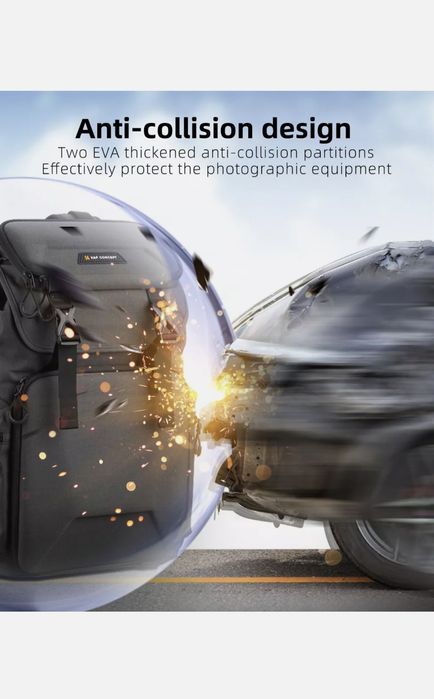 K&F Concept 25L Camera Backpack Hard Shell Bag