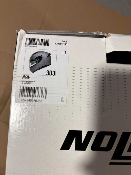 Casca moto Nolan N60-6 303 Grey marime L Noua