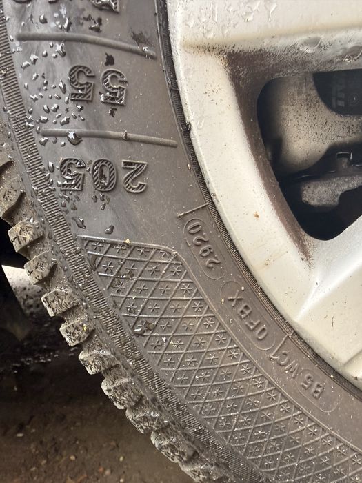 Jante aliaj 16” 5x112 vw Passat B6 B7 Golf 5 6 7 cu anvelope iarna