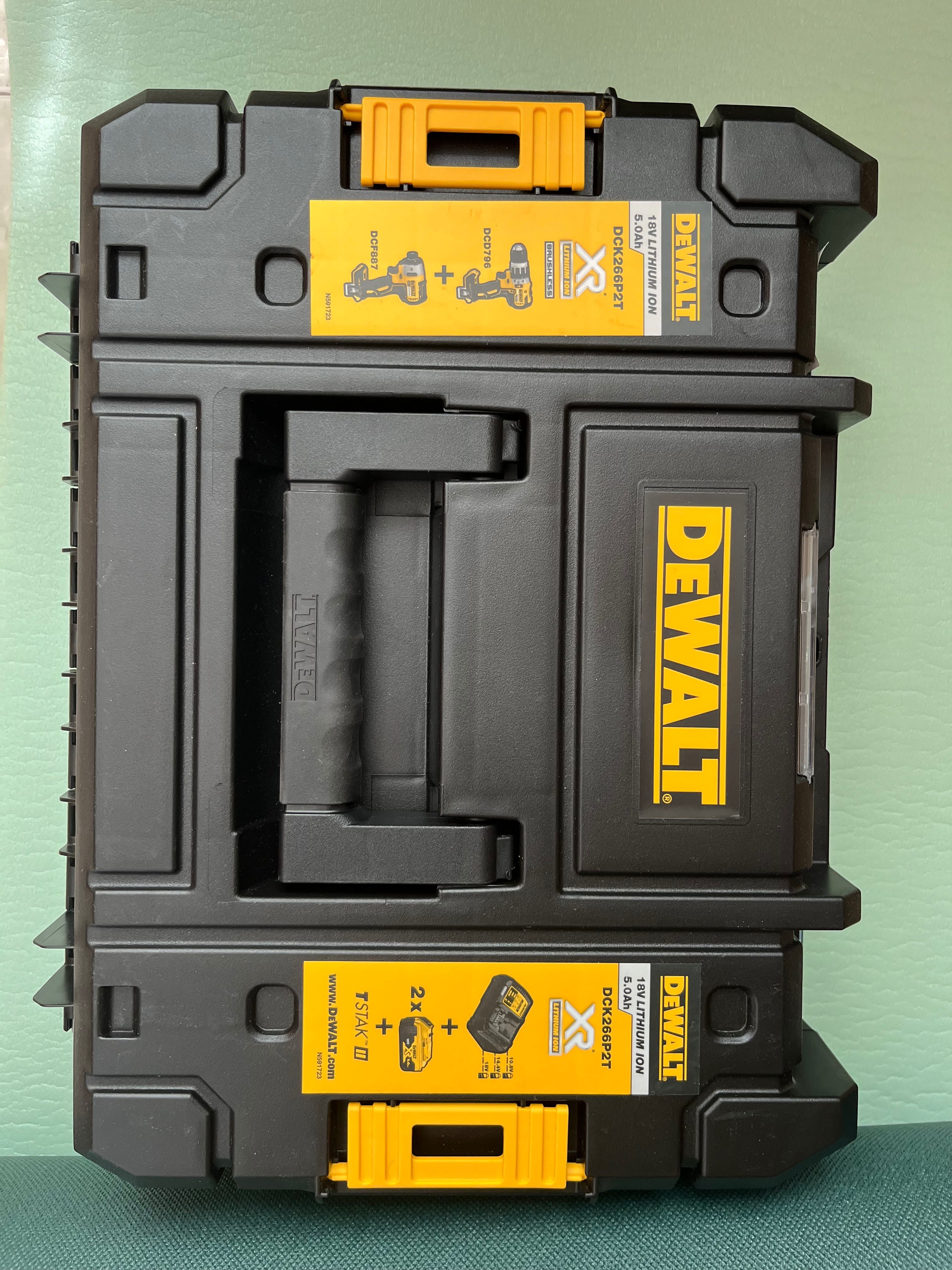 Dewalt 18V DCF887 DCD796 комплект чисто нови