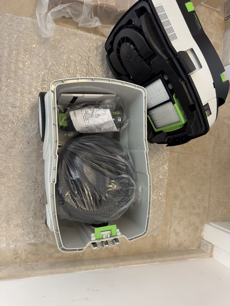 FESTOOL прахосмукачка CTM 36 E AC-LHS cleantec