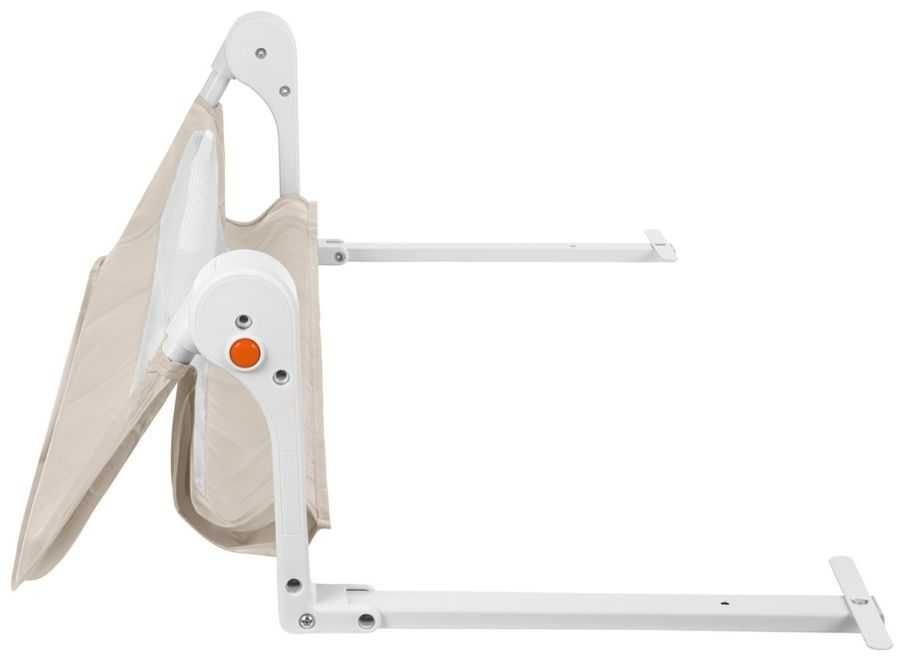 Предпазна преграда за легло KikkaBoo 150 cm, бежова