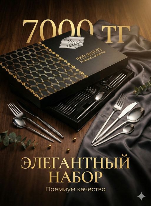 Элегентантный набор ложек